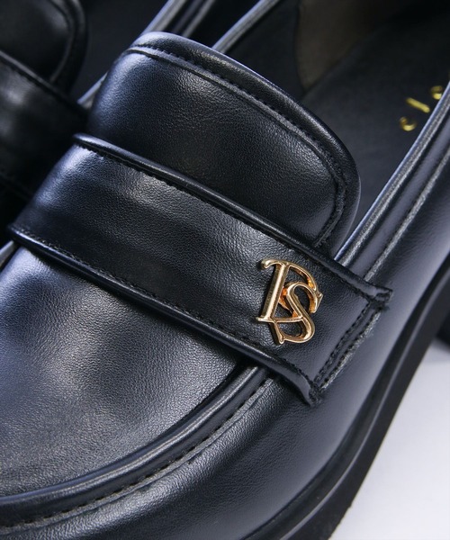 clear（クリア）の「ボリュームソールローファー[オフィスカジュアル 着回し抜群 大人 ガーリー]（ローファー・レディース・ブラック/ブラック系その他・L/M）」の8枚目の写真