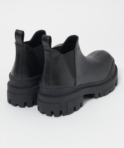 JEANASIS（ジーナシス）の「サイドゴアアンクルブーツ/581278（ブーツ・レディース・カーキ系/ブラック・MEDIUM/LARGE）」の14枚目の写真