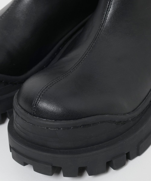 JEANASIS（ジーナシス）の「サイドゴアアンクルブーツ/581278（ブーツ・レディース・カーキ系/ブラック・MEDIUM/LARGE）」の17枚目の写真