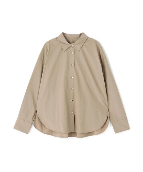 NATURAL BEAUTY BASIC(ナチュラルビューティーベーシック)の「◇ゴールドボタンフォルムシャツ(シャツ/ブラウス・レディース・ブラウン系その他/ワイン/ベージュ・FREE)」の21枚目の写真