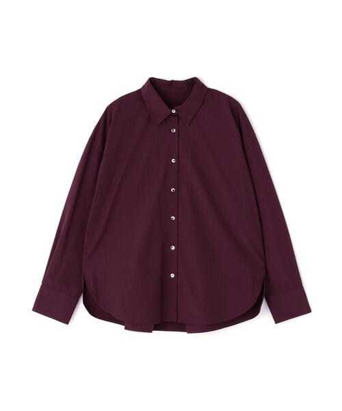 NATURAL BEAUTY BASIC(ナチュラルビューティーベーシック)の「◇ゴールドボタンフォルムシャツ(シャツ/ブラウス・レディース・ブラウン系その他/ワイン/ベージュ・FREE)」の16枚目の写真