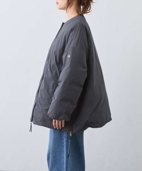 WEB限定】フレンチダックダウン サイドジップジャケット（ダウン