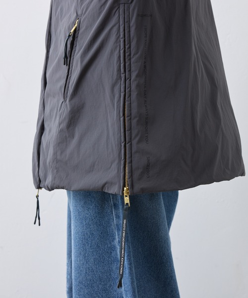 WEB限定】フレンチダックダウン サイドジップジャケット（ダウン