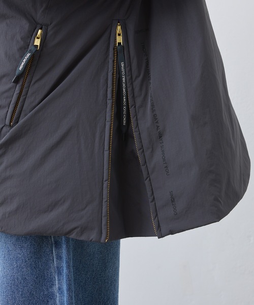 WEB限定】フレンチダックダウン サイドジップジャケット（ダウン