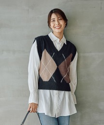 FOUND GOOD | デカガイルニットベスト(ベスト)