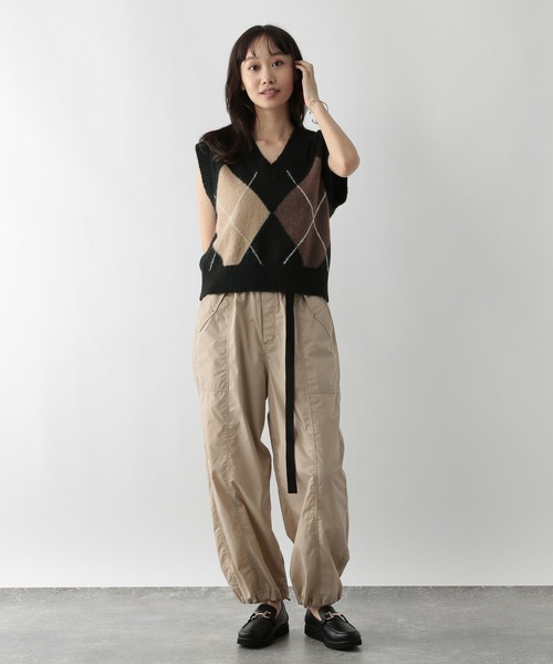 FOUND GOOD(ファウンドグッド)の「デカガイルニットベスト(ベスト・レディース・ブラック/ネイビー・L/M)」の14枚目の写真