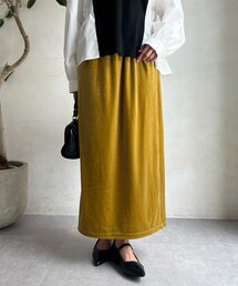 Chez toi | ベロアナロースカート(スカート)