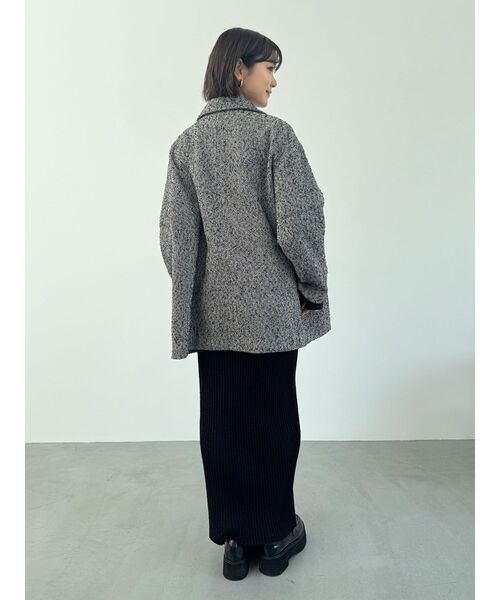 GALLARDAGALANTE MOONツイードオーバージャケット GALLARDAGALANTE MOONツイードオーバージャケット