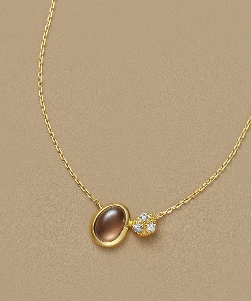 CANAL 4℃(カナルヨンドシー)の「【Autumn Collection】シルバー ネックレス(ネックレス・レディース・イエローゴールド・FREE)」の1枚目の写真