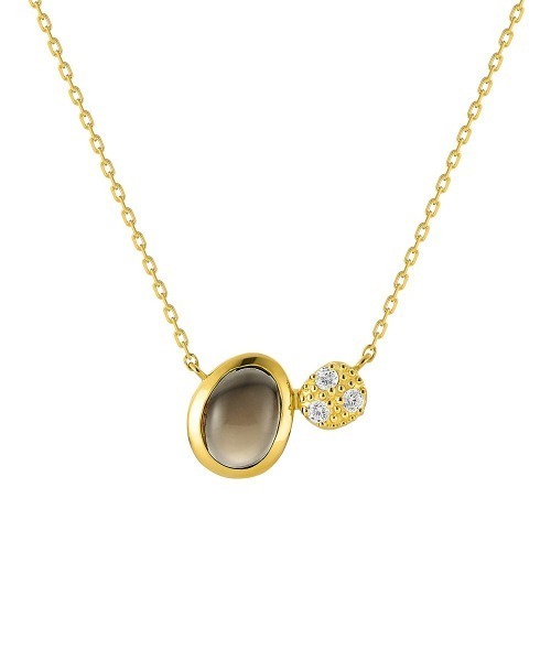 CANAL 4℃(カナルヨンドシー)の「【Autumn Collection】シルバー ネックレス(ネックレス・レディース・イエローゴールド・FREE)」の2枚目の写真
