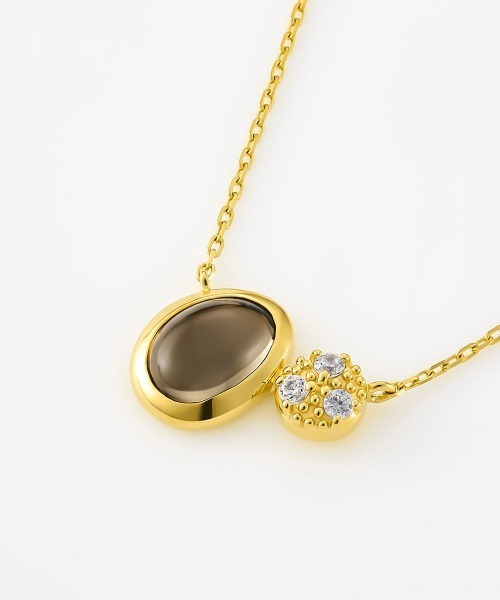 CANAL 4℃(カナルヨンドシー)の「【Autumn Collection】シルバー ネックレス(ネックレス・レディース・イエローゴールド・FREE)」の3枚目の写真