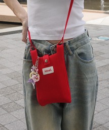 Mela（メラ）の「カラフルミニショルダーポーチ（スマホグッズ）」