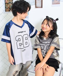 ANAP kids | ナンバリング トップス （ユニセックスアイテム）【ジュニアお揃い】(Tシャツ/カットソー)