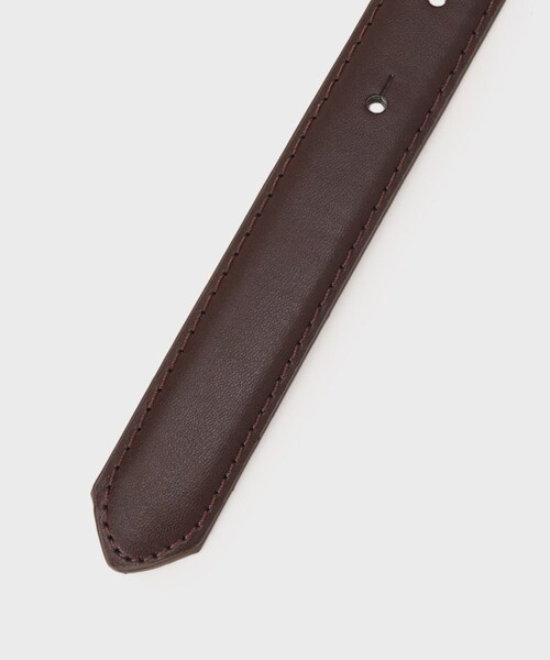 OPAQUE.CLIP（オペークドットクリップ）の「ハートバックルベルト（ベルト・レディース・ブラック/ダークブラウン・00）」の5枚目の写真