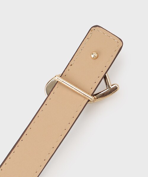 OPAQUE.CLIP（オペークドットクリップ）の「ハートバックルベルト（ベルト・レディース・ブラック/ダークブラウン・00）」の7枚目の写真