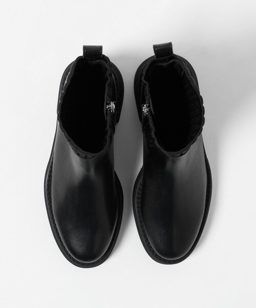 green label relaxing（グリーンレーベルリラクシング）の「ストレッチ ショートブーツ / サイドゴア 撥水（ブーツ・レディース・ブラック・M/L/XL/S）」の5枚目の写真