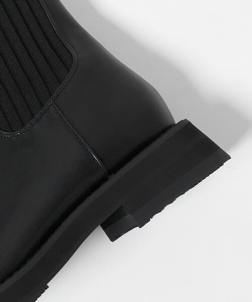 green label relaxing（グリーンレーベルリラクシング）の「ストレッチ ショートブーツ / サイドゴア 撥水（ブーツ・レディース・ブラック・M/L/XL/S）」の11枚目の写真