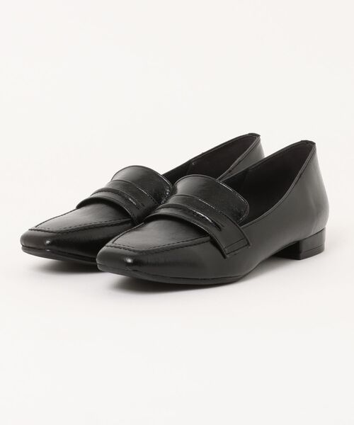 ABC-MART(エービーシーマート)の「JOLI ENCORE ジョリーアンコール HEEL LOAFER 2 ヒールローファー 2 JE80263 BLACK(パンプス・レディース・ブラック・24.5cm/24.0cm/23.5cm/22.5cm/23.0cm)」の1枚目の写真