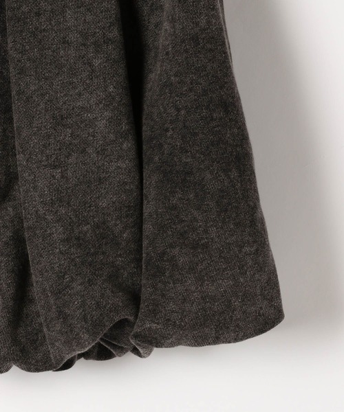 Heather（ヘザー）の「裏毛バルーンミニスカート　592829（スカート・レディース・スミクロ/グレー・FREE）」の13枚目の写真