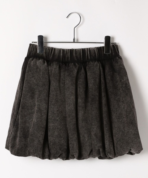 Heather（ヘザー）の「裏毛バルーンミニスカート　592829（スカート・レディース・スミクロ/グレー・FREE）」の15枚目の写真