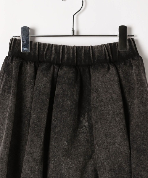 Heather（ヘザー）の「裏毛バルーンミニスカート　592829（スカート・レディース・スミクロ/グレー・FREE）」の16枚目の写真