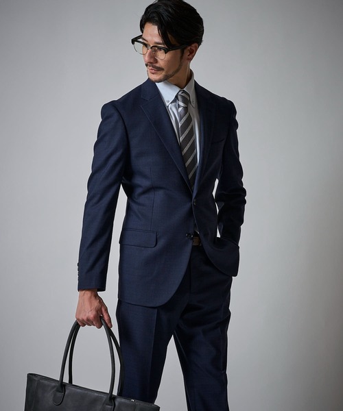 TETE HOMME（テットオム）の「形態安定 アソート T/Cドレスシャツ / セミワイドビジネスシャツ ボタンダウンビジネスシャツ（ビジネスシャツ・メンズ・ネイビー/サックスブルー系1/サックスブルー系2/ホワイト系1/ブラック/ホワイト系3/グレー/ホワイト系2・MEDIUM/LARGE/X-LARGE）」の19枚目の写真