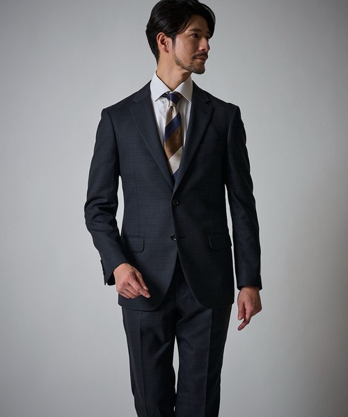 TETE HOMME（テットオム）の「形態安定 アソート T/Cドレスシャツ / セミワイドビジネスシャツ ボタンダウンビジネスシャツ（ビジネスシャツ・メンズ・ネイビー/サックスブルー系1/サックスブルー系2/ホワイト系1/ブラック/ホワイト系3/グレー/ホワイト系2・MEDIUM/LARGE/X-LARGE）」の15枚目の写真