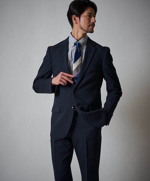 TETE HOMME（テットオム）の「形態安定 アソート T/Cドレスシャツ / セミワイドビジネスシャツ ボタンダウンビジネスシャツ（ビジネスシャツ・メンズ・ネイビー/サックスブルー系1/サックスブルー系2/ホワイト系1/ブラック/ホワイト系3/グレー/ホワイト系2・MEDIUM/LARGE/X-LARGE）」の17枚目の写真