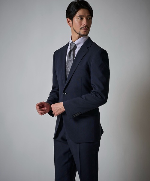TETE HOMME（テットオム）の「形態安定 アソート T/Cドレスシャツ / セミワイドビジネスシャツ ボタンダウンビジネスシャツ（ビジネスシャツ・メンズ・ネイビー/サックスブルー系1/サックスブルー系2/ホワイト系1/ブラック/ホワイト系3/グレー/ホワイト系2・MEDIUM/LARGE/X-LARGE）」の16枚目の写真