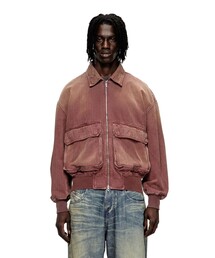 DIESEL（ディーゼル）の「メンズ デニムジャケット D-KURZ（デニム