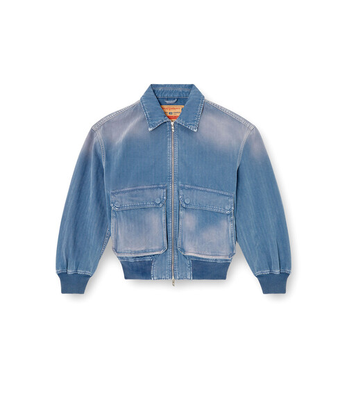 DIESEL（ディーゼル）の「メンズ デニムジャケット D-KURZ