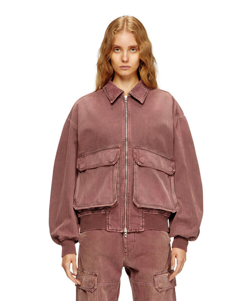 DIESEL(ディーゼル)の「メンズ デニムジャケット D-KURZ DIESEL(ディーゼル)の「メンズ デニムジャケット D-KURZ