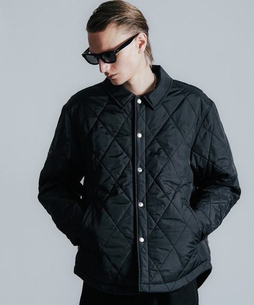 DIAMOND QUILT NYLON SHIRT JACKET（ブルゾン）｜CRIMIE（クライミー