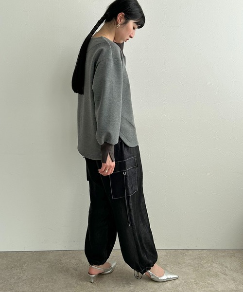 ダブルジップダンボールカーディガン LHELBIE│Eimee Law & LHELBIE