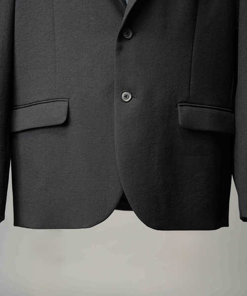 MAISON SPECIAL（メゾンスペシャル）の「《UNISEX》Vintage Like Relax-Over Set Up/ヴィンテージライクリラックスオーバーセットアップ【MAISON SPECIAL/メゾンスペシャル】（テーラードジャケット・メンズ・ネイビー/グレー/ブラック・2/1/0）」の13枚目の写真