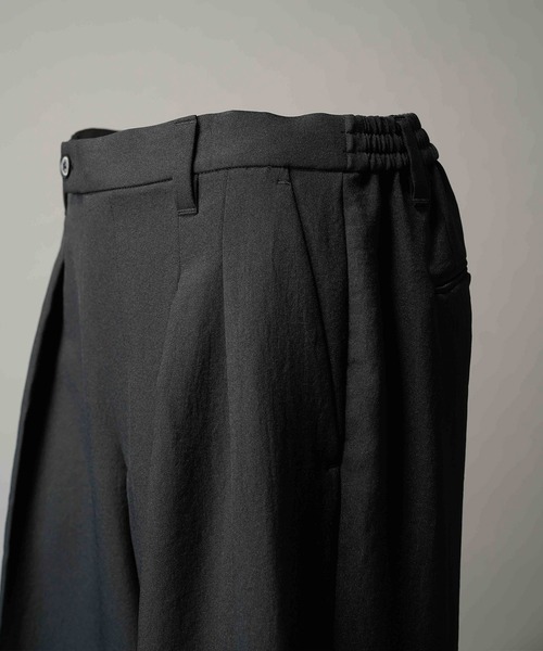 MAISON SPECIAL（メゾンスペシャル）の「《UNISEX》Vintage Like Relax-Over Set Up/ヴィンテージライクリラックスオーバーセットアップ【MAISON SPECIAL/メゾンスペシャル】（テーラードジャケット・メンズ・ネイビー/グレー/ブラック・2/1/0）」の19枚目の写真