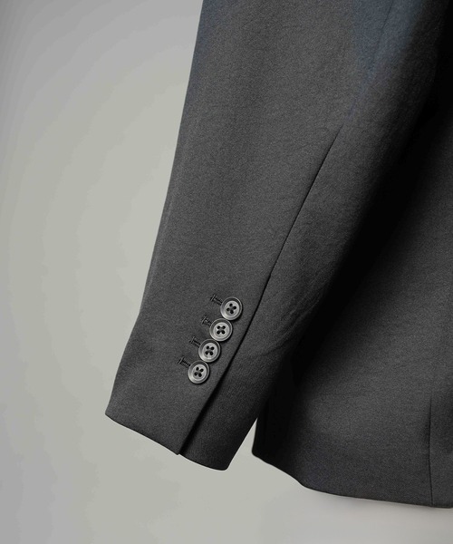MAISON SPECIAL（メゾンスペシャル）の「《UNISEX》Vintage Like Relax-Over Set Up/ヴィンテージライクリラックスオーバーセットアップ【MAISON SPECIAL/メゾンスペシャル】（テーラードジャケット・メンズ・ネイビー/グレー/ブラック・2/1/0）」の15枚目の写真