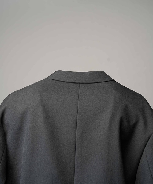 MAISON SPECIAL（メゾンスペシャル）の「《UNISEX》Vintage Like Relax-Over Set Up/ヴィンテージライクリラックスオーバーセットアップ【MAISON SPECIAL/メゾンスペシャル】（テーラードジャケット・メンズ・ネイビー/グレー/ブラック・2/1/0）」の16枚目の写真