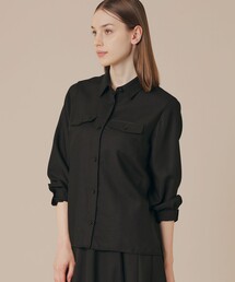 ウォッシャブルウールビエラブラウス