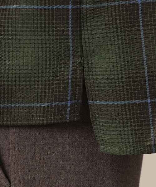 MACKINTOSH LONDON（マッキントッシュ ロンドン）の「ウォッシャブルウールビエラブラウス（シャツ/ブラウス・レディース・ブラック/グリーン系その他4/ベージュ・40/38）」の11枚目の写真