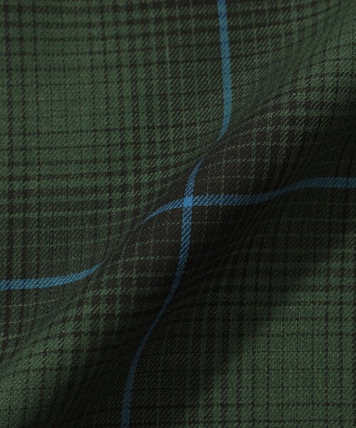 MACKINTOSH LONDON（マッキントッシュ ロンドン）の「ウォッシャブルウールビエラブラウス（シャツ/ブラウス・レディース・ブラック/グリーン系その他4/ベージュ・40/38）」の14枚目の写真