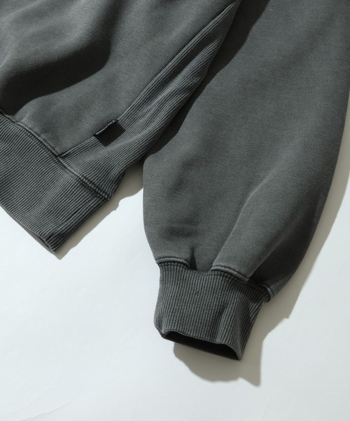 THRASHER（スラッシャー）の「【THRASHER/スラッシャー】裏起毛 ヴィンテージピグメント加工 マガジンプリント クルーネック スウェット トレーナー（スウェット・メンズ・チャコール/ネイビー/グレー/ブラウン・M/L/XL）」の16枚目の写真