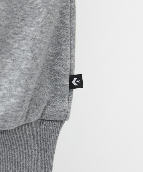 CONVERSE(コンバース)の「コンバース カラーブロック スウェットクルー(スウェット・レディース・グレー/ダークグリーン/ホワイト×ブラック/ネイビー・S/L/M)」の7枚目の写真