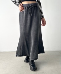 Bamm（バム）の「メランジニットロングスカート（スカート）」