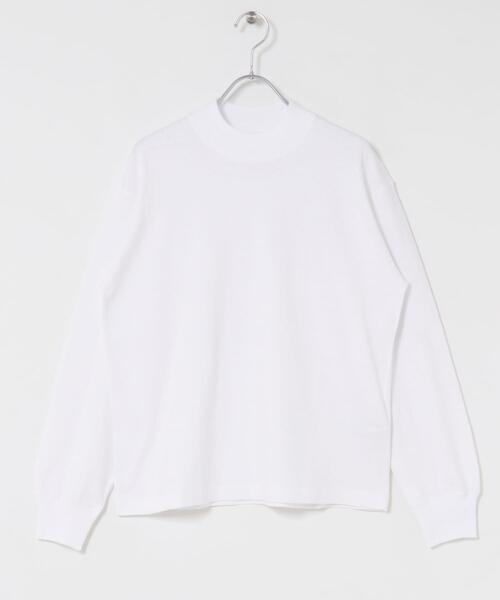 URBAN RESEARCH DOORS（アーバンリサーチドアーズ）の「FORK&SPOON　リサイクルコットンロングスリーブTシャツ（Tシャツ/カットソー・レディース・オフホワイト/ブラック/グレー系その他・1）」の6枚目の写真