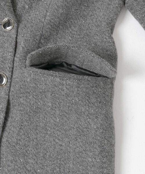 F by ROSSO（エフバイロッソ）の「F by ROSSO　ヘリンボンネップツイードジャケット（その他アウター・レディース・グレー/ベージュ・FREE）」の21枚目の写真