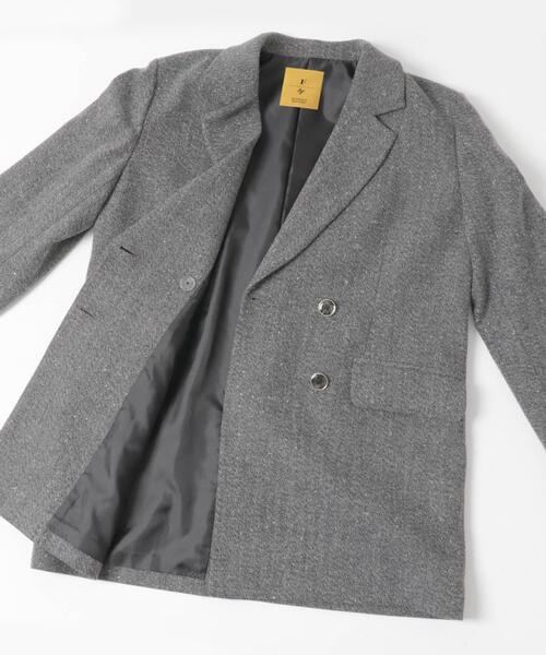 セール】F by ROSSO ヘリンボンネップツイードジャケット（その他