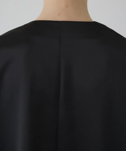 RIM.ARK（リムアーク）の「【RIM.ARK/リムアーク】Satin chic vest/サテンシックベスト（ベスト・レディース・ブラック/カーキ・FREE）」の13枚目の写真