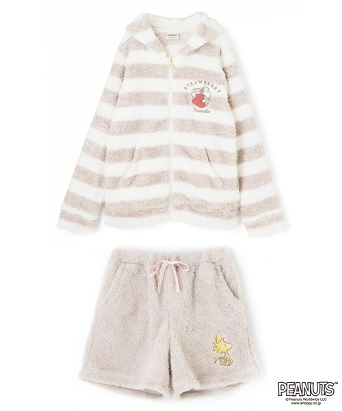 スヌーピーイチゴルームウエア（ルームウェア/パジャマ）｜northerly