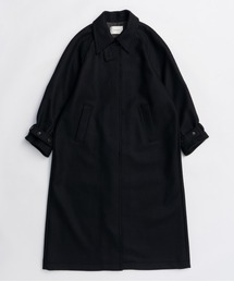 MAISON SPECIAL(メゾンスペシャル)の【2025WINTER PRE-ORDER】Clear Melton Balmacaan Coat / クリアメルトンステンカラーコート(ステンカラーコート)